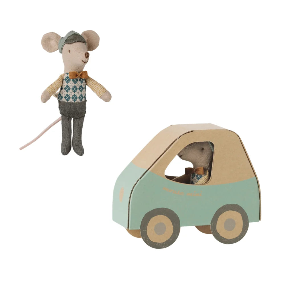 Driver mouse Little brother - Maileg