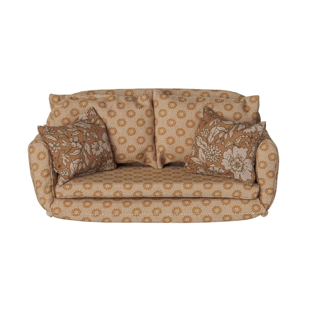 Sofa Bed, Mouse Large Ocher - Maileg