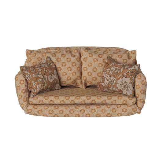 Sofa Bed, Mouse Large Ocher - Maileg