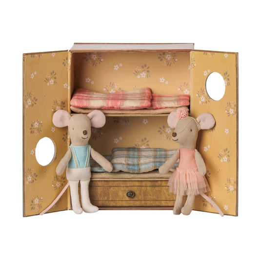 Ballet Mice in Dance Studio Little Sister & Brother - Maileg