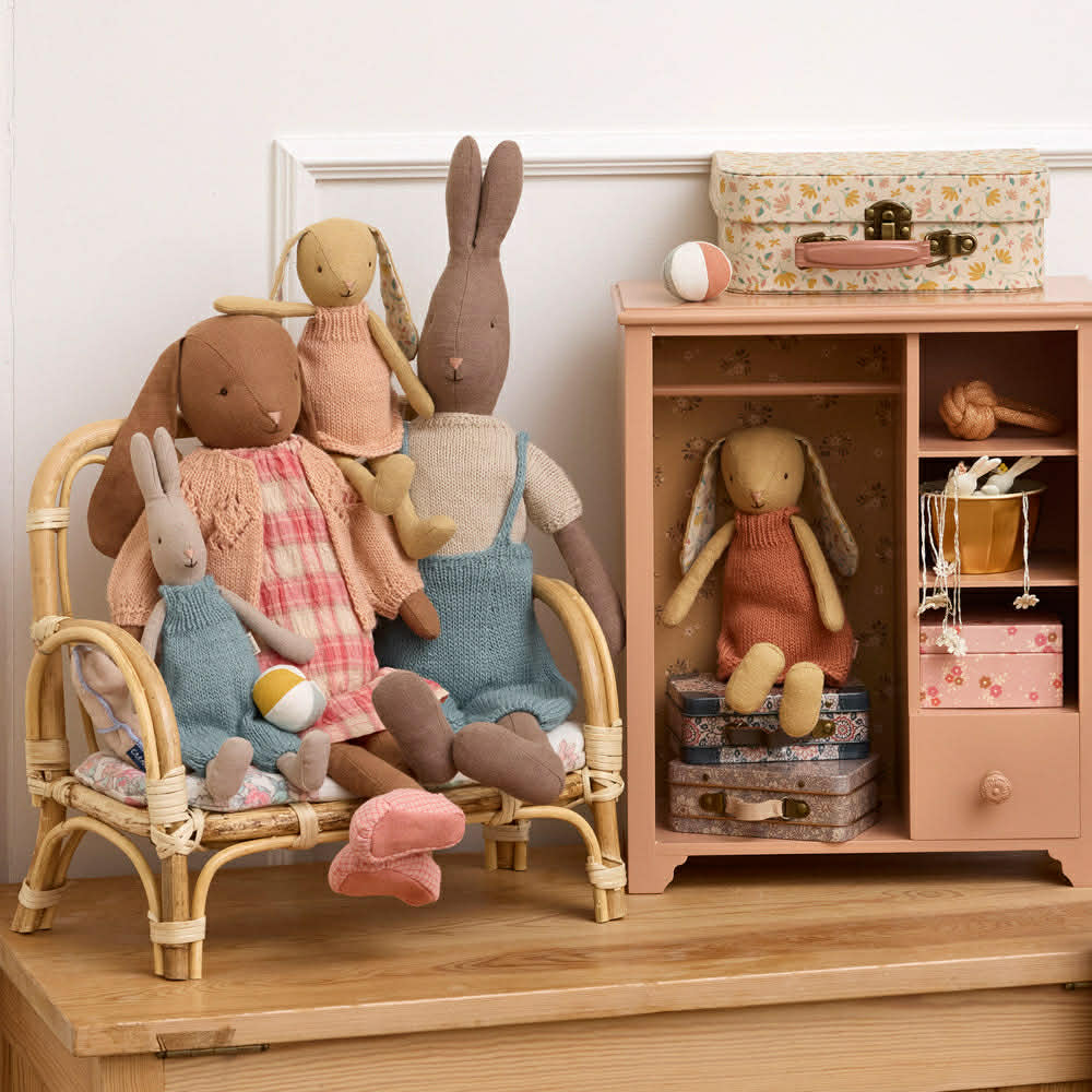 Rabbit, Size 1 Classic Knitted overall - Maileg