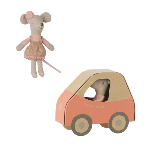 Little Sister Mouse in Glitter Dress - Maileg