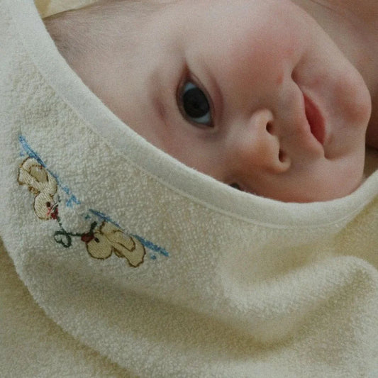 Toalha de banho para bebé - Fanga Fontana - Konges Slojd