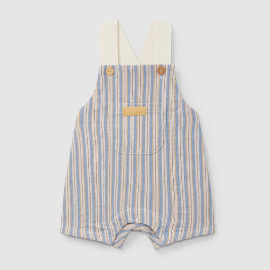 Calções de peito riscas multicolor - Laranjinha