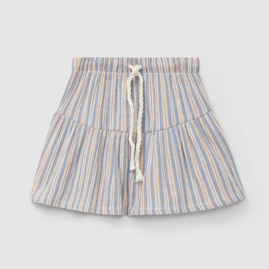 Calções pull-up riscas multicolor - Laranjinha